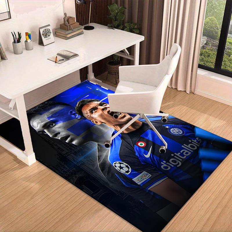 1PC Energy Style In Sports Martinez Rug Game Carpet, Floor Mat for Bedroom Living Room Entryway Rug, Home Decor Idea Gift for Christmas birthday