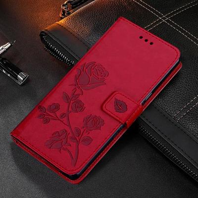 Кожаный чехол-книжка с текстурой цветов для Xiaomi Redmi Note 11 10 9 Pro 11S 10S 9S 10C 10A 9T Mi 12 Poco X4 X3 NFC F4 GT M3 M4 Pro, чехол-кошелек