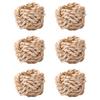 Натуральная бамбуковая соломенная салфетка Пряжка для салфетки Шпагат Салфетка из кукурузной шелухи