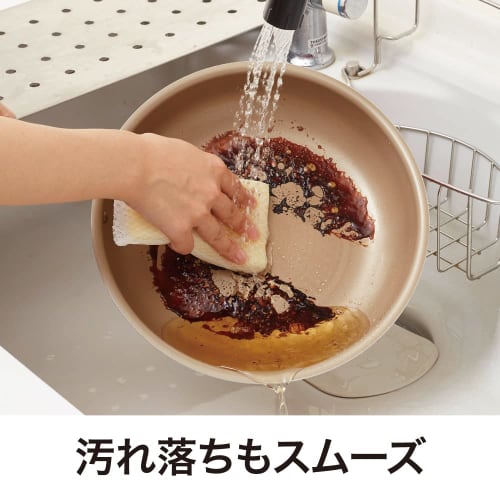 Evercook Omelet Pan, 15 x 20 cm, All Heat Source Compatible (IH Compatible), Red, Selectable Series, Detachable Handle, Doshisha