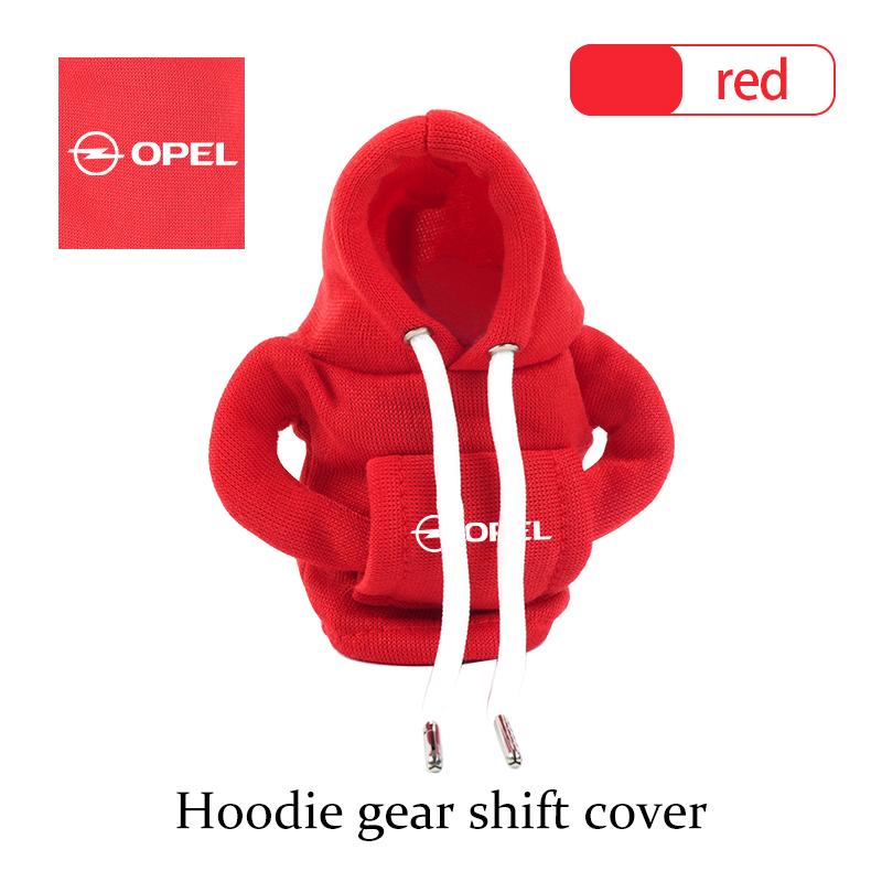 AAJC1 Car Styling Gear Shift Hoodie Cover Shift Cover Gear Handle Decoration For Opel Insignia Corsa Zafira Meriva Mokka Astra H K C D