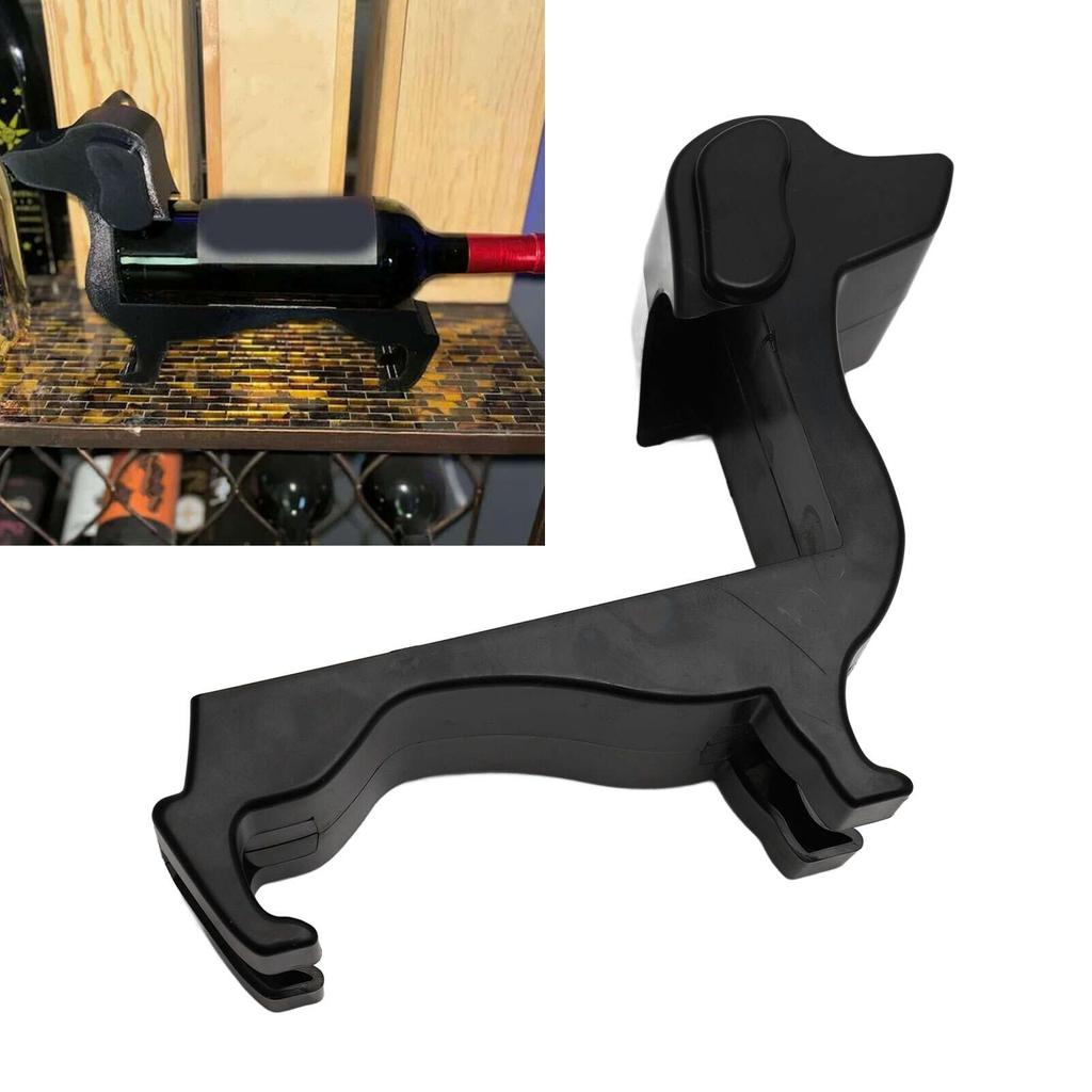 Такса собака держатель для бутылки вина декоративный прочный универсальный такса винная стойка органайзер для домашнего бара декор