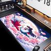 Inuyasha & Kagome Theme Premium Non-slip Mouse Pad with Stitched Edges,Durable Rubber Material,for Desktop & Gaming Great Gifts