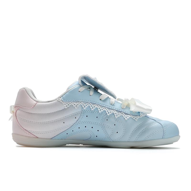 Fila Lipper LS Туфли для танцев на воде Модные Удобные Низкие Повседневные Кроссовки для женщин Синие Розовые F12W522143FCP