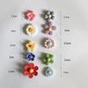 10 шт. разноцветный цветок холодильник Po сообщение фиксированный магнит украшение для дома