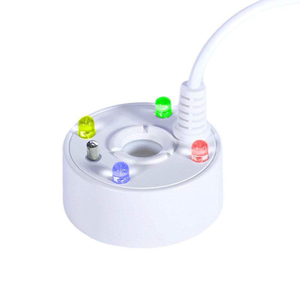 USB Туманообразователь с 4 цветными светодиодами, фонтан, пруд, машина для тумана, распылитель, увлажнитель воздуха для украшений на Хэллоуин
