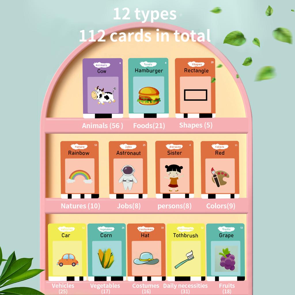 Writing Tablet 8.5 Inch LCD Eye Protection Color Screen with 112pcs Cards 1pcs Stylus Toddler