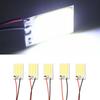 Parts LED Panel Lights 5pcs White 18LED Interior Dome Bulb For Festoon