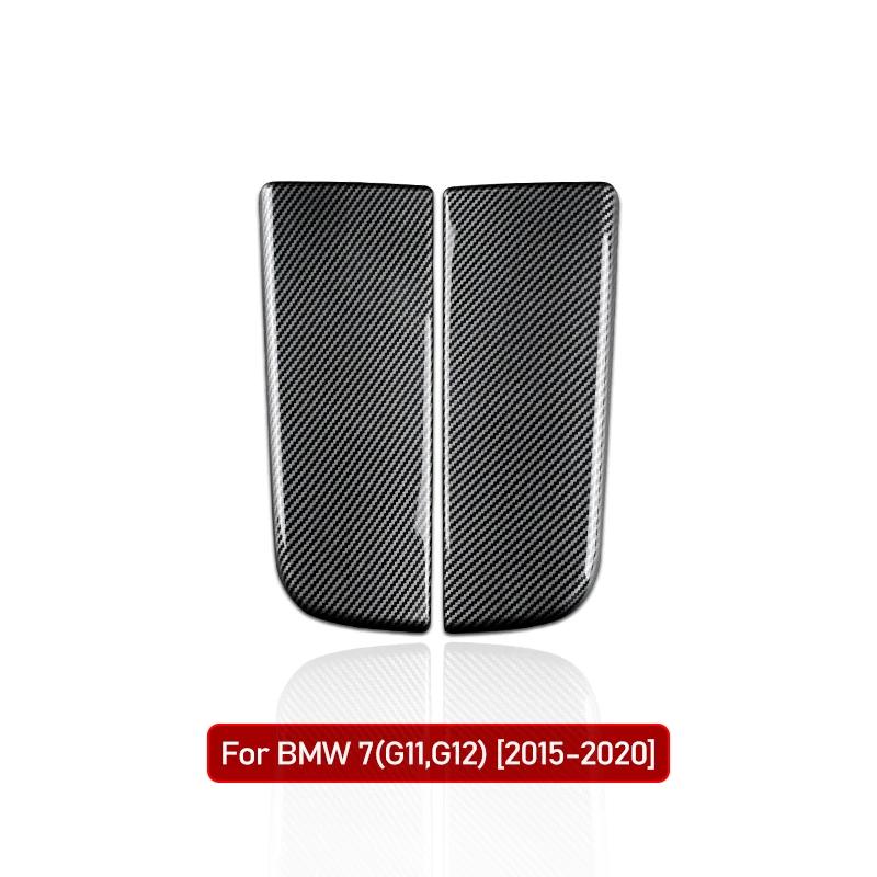 Carbon Fiber Style Interior Moulding Armrest Box Cover for BMW 5 7 Series F10 F01 G01 X3 F25 F26 X5 X6 F15 F16 E70 E71