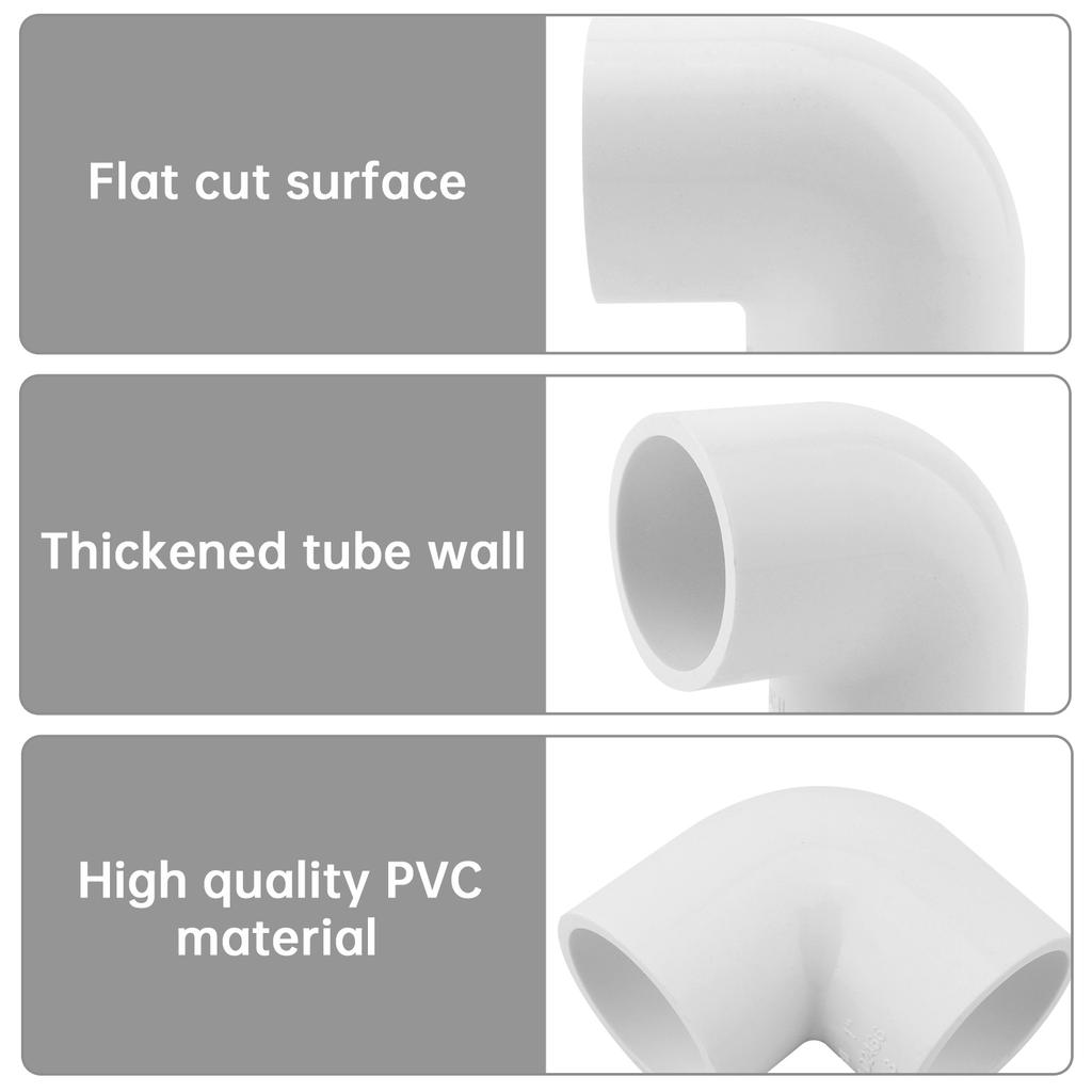 10 шт. 1 дюйм 90° ПВХ фитинги-угольники, мебельный класс 2-сторонний соединитель для самодельных полок, теплицы, трубных конструкций и мебели