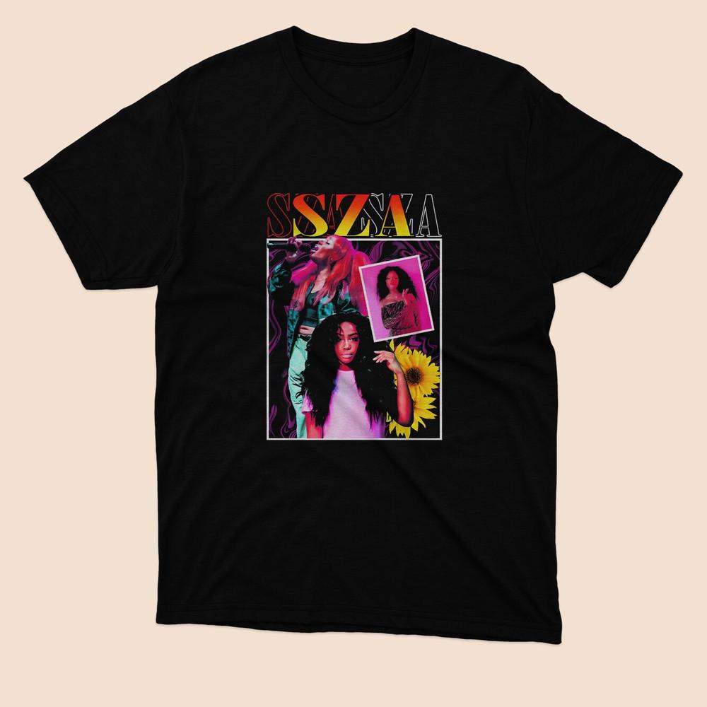 NWT SZA 90s Classic Black Girls Magic hirt Black