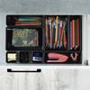 Drawer organizer black modular 8 pcs.