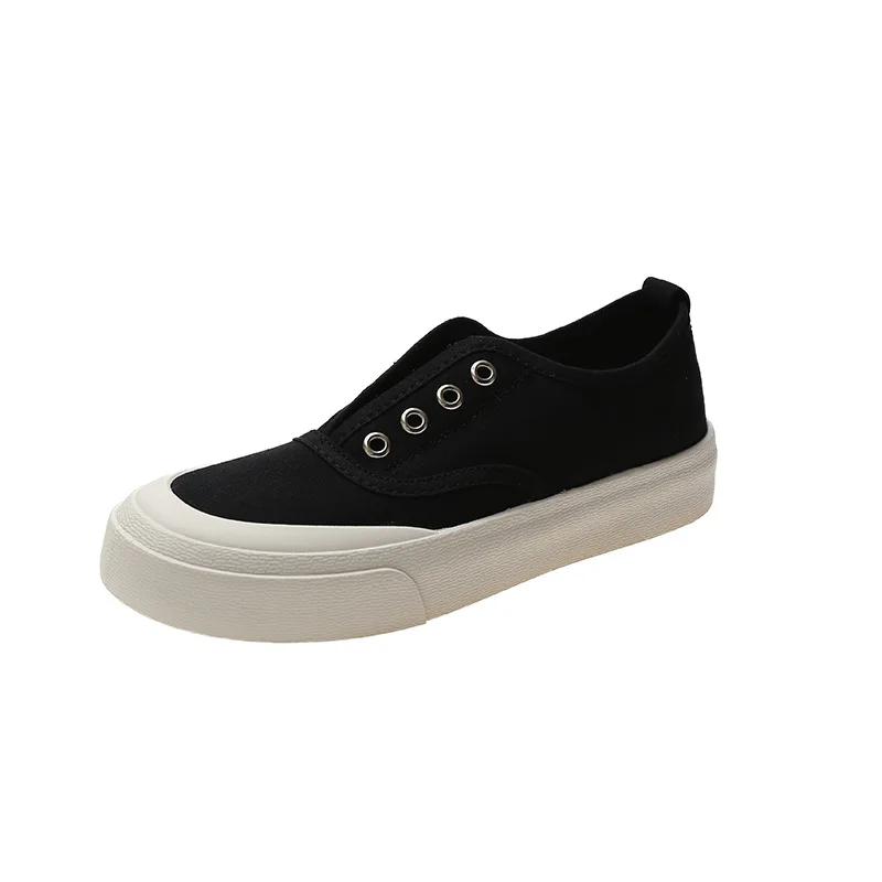 Парусиновые туфли женские новые модные кроссовки с леопардовым принтом женские вулканизированные плоские повседневные лоферы женские