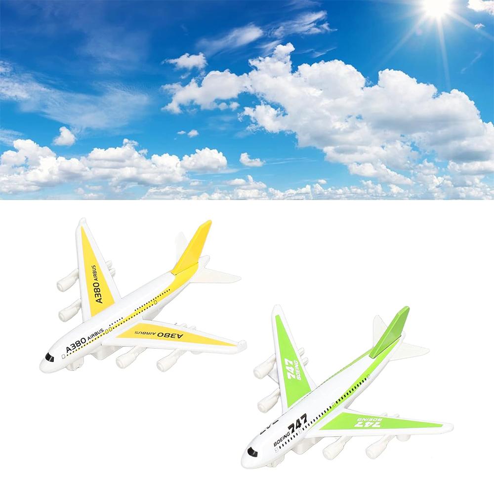 1/60 модель самолета, Boeing A380 747-2, авиационные рождественские украшения, прочный самолет, устойчивая к падению игрушка для комнаты коллекционера