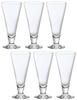 Dressy Parfait Glass H Clear 450ml Set of 6 Made In Japan Dessert Sundae Container Cup Glass Stylish Ice Cream Cream Soda with Feet Coffee Shop