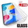 5 шт. защитное стекло для iPhone 16 15 12 13 14 7 8 6 Plus для Samsung Redmi 13C 12C 12 протектор экрана для iPhone X XS XR 11 Pro Max закаленное стекло
