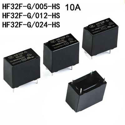 5 шт. реле 4-контактное 10 А JZC HF 32F-G-005 012 024-HS3 реле 5 В JZC-32F оригинальное реле 4-контактное DIP4