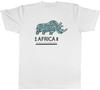 Africa Unisexs TShirt African Pattern Rhino Unisex Tee Gift