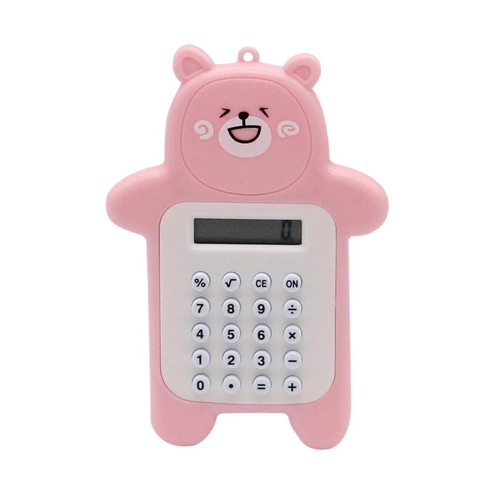 Bear Shaped Mini Calculator Mini Student Calculators Portable Scientific Calculators Students Gift