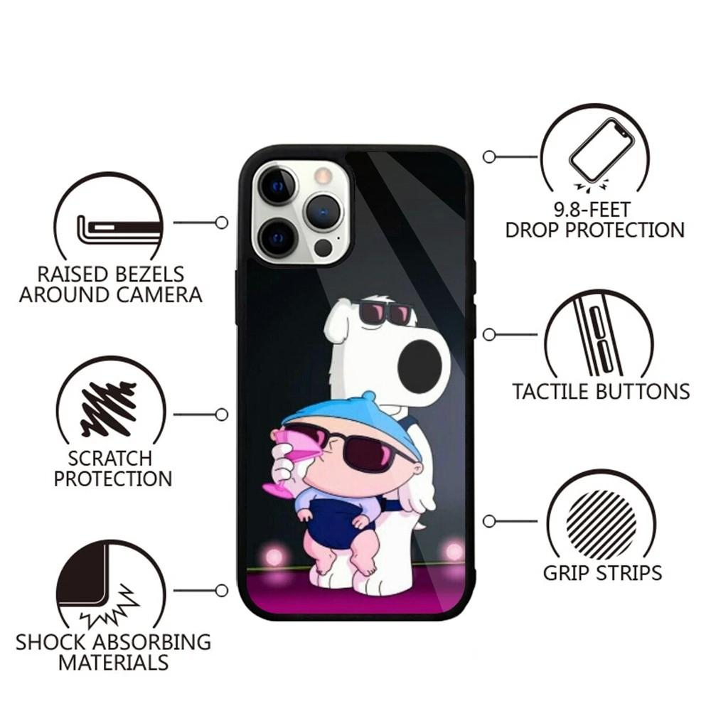 Чехол F-Family Funny Guy для iPhone 16,15,14,13,12,11,Plus,Pro,Max,Mini с магнитной беспроводной зарядкой Magsafe