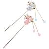 Tool Pearl Flower Metal Hairpin Ancient Style Hairpin Hanfu Hair Sticks Chinese Style Headwear