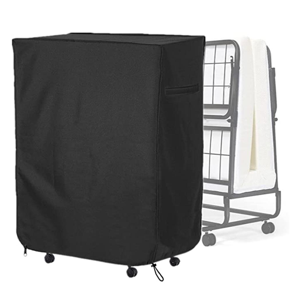 Чехол для складной кровати на открытом воздухе 210D Ткань Оксфорд легко моется водостойкий складной чехол для хранения кровати