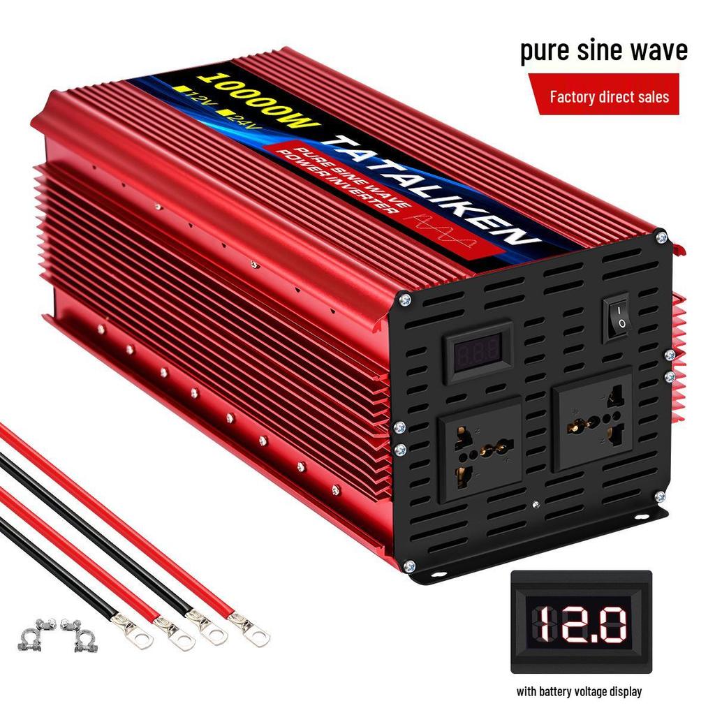 Pure Sine Wave Inverter 1600W-10000W, 12V/24V to 110V/220V