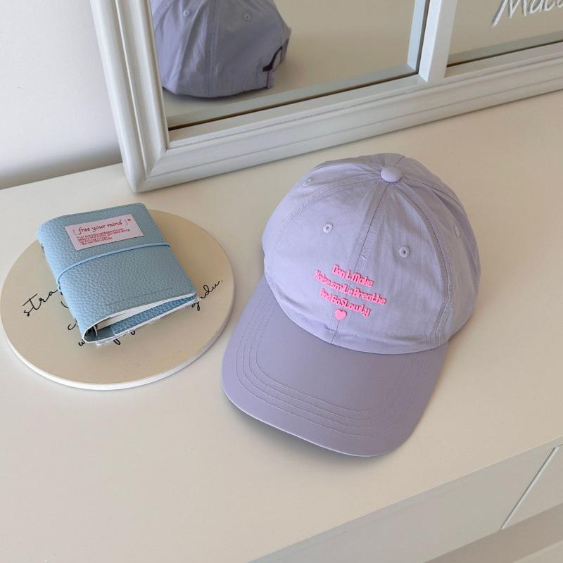 English Love Spring And Summer Hat Baseball Cap Outdoor Sports Quick Drying Breathable Men'S And Women'S Fashion Cap