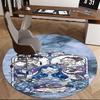 Zombie Bride Horror Theme Chair Mat Round Carpet   Home Decor, Office Rug, Gift for Any Room0141b