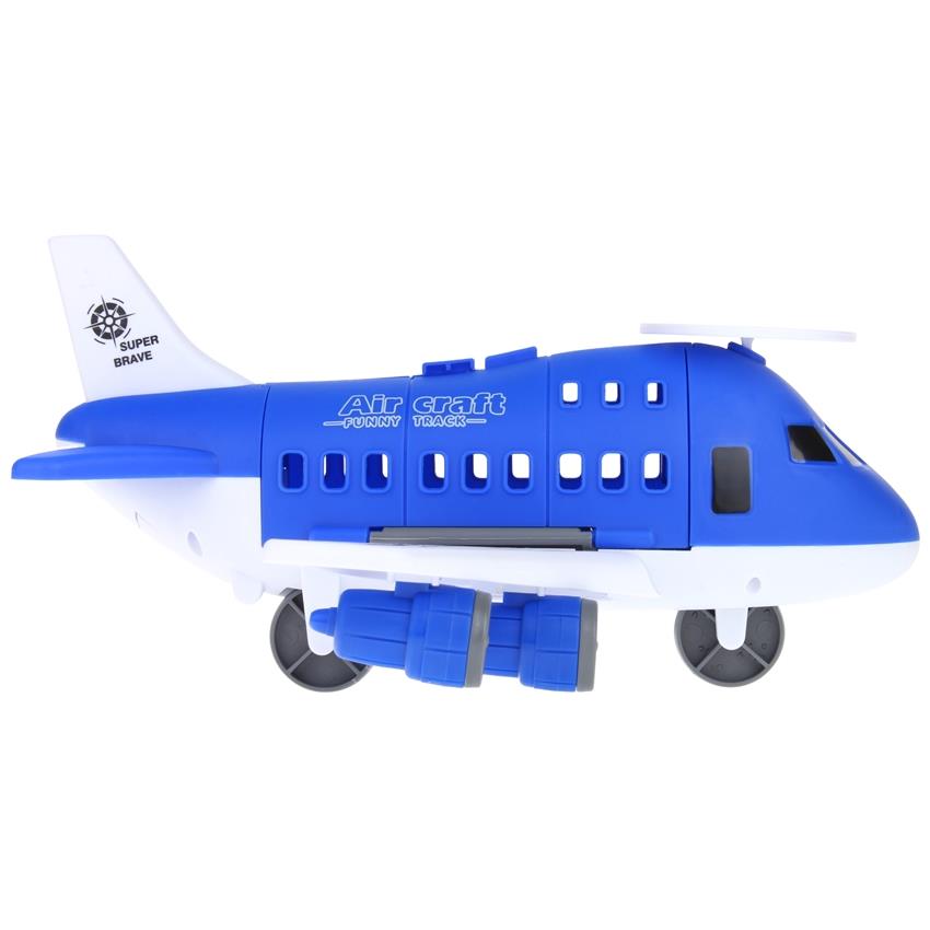 Police Transport Plane Foldable Parking Garage Car Police Car