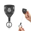 Retractable Keychain with Steel Cord Key King Belt Clip Stronger Latch Hooks