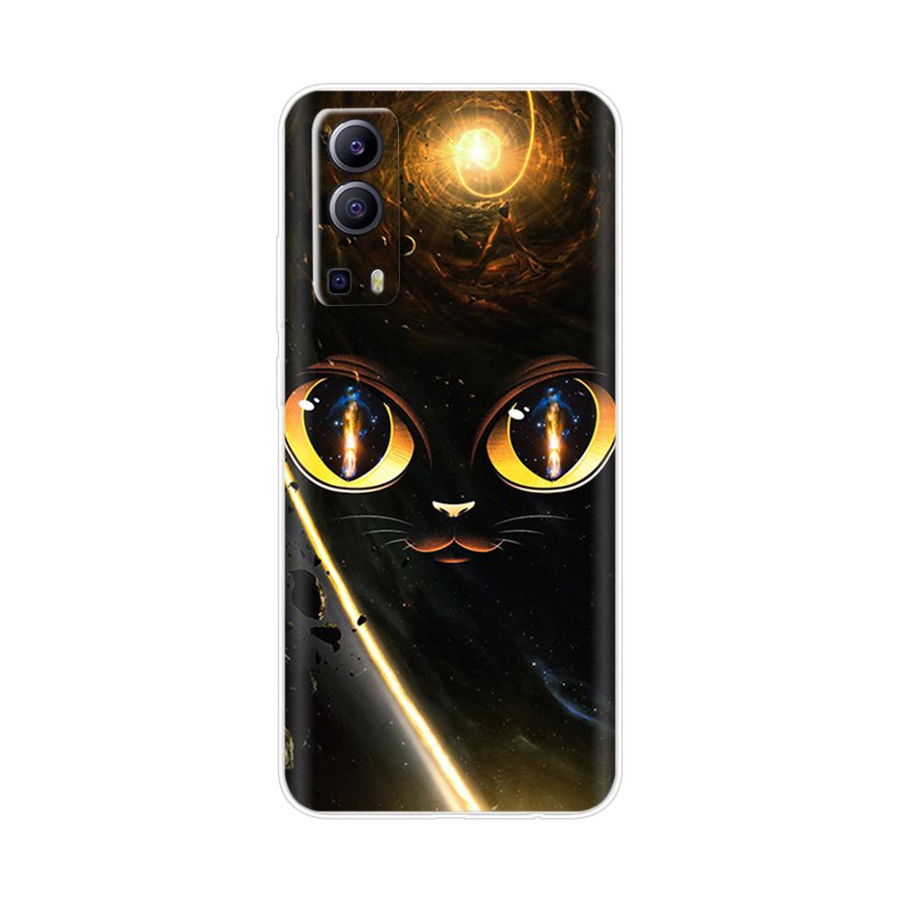 Для Vivo Y72 5G Чехол Силиконовый Мягкий Прозрачный ТПУ Чехол для Телефона Для Vivo Y52 5G vivoY72 Y 72 52 5G Чехол Funda Защитный Coque