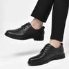 FashionSocial Shoe Male Elegant Pointed Toe Men's Formal Shoes Leather Casual Black 2024 Style Classic Legitimate Luxury Designer Party
