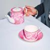 [Officially Imported] Wedgwood Wanderlust Tonkin Teapot, Approx. 450ml, Pink, Wedding Gift, Product Number 1078224