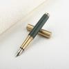 Jinhao 82 мини Акриловые ручки с гладким письмом Чернильные ручки Деревянная бронза Офис Бизнес Подпись Школьные принадлежности Студенты Перьевая ручка