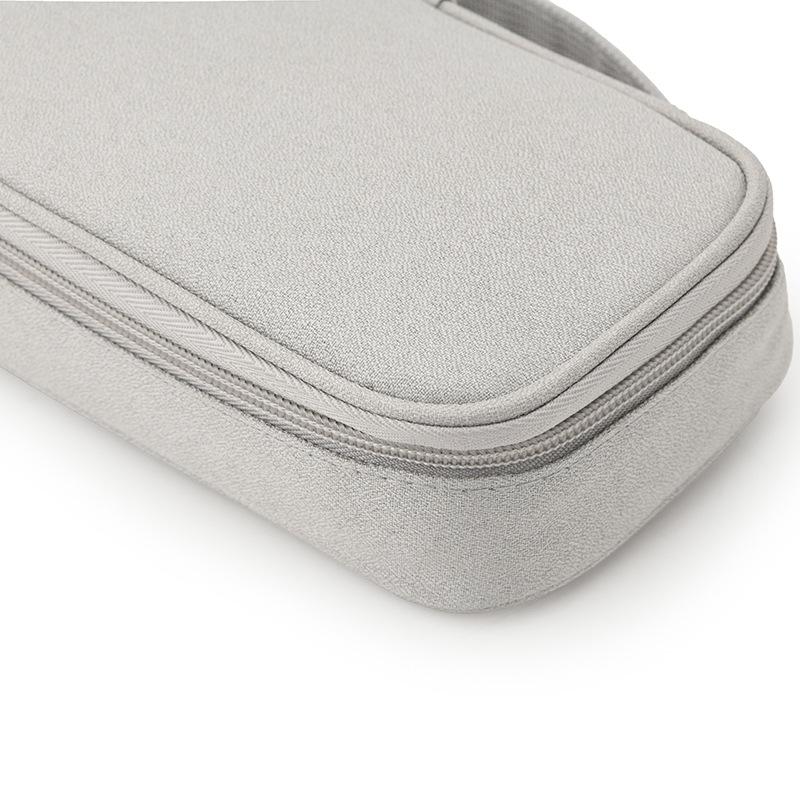 Digital accessory storage bag, double-layer power supply hard drive protective case, power bank, USB drive, earphone dustproof data cable storage bag