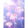 RUOPOTY Jellyfish Painting By Numbers Colorful Animals Picture With Numbers For Adults Acrylic Paints Set On Canvas Wall Art