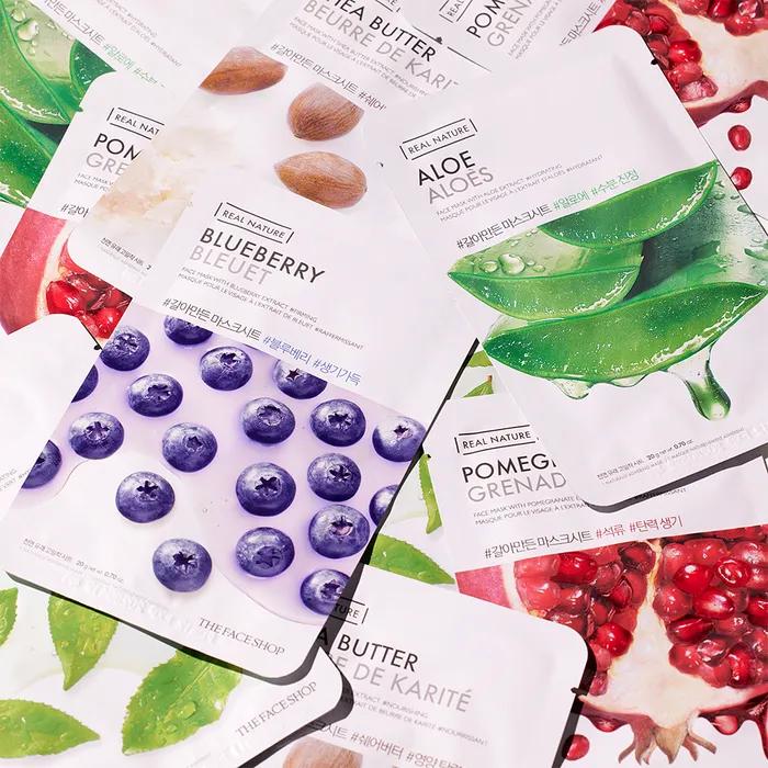 [10+10] Переработанная маска для лица от The Face Shop