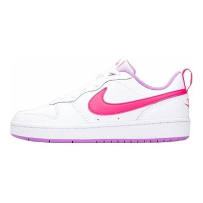 Детские кроссовки Court Borough Low 2 GS White Hyper Pink Fuchsia-Glow BQ5448-111