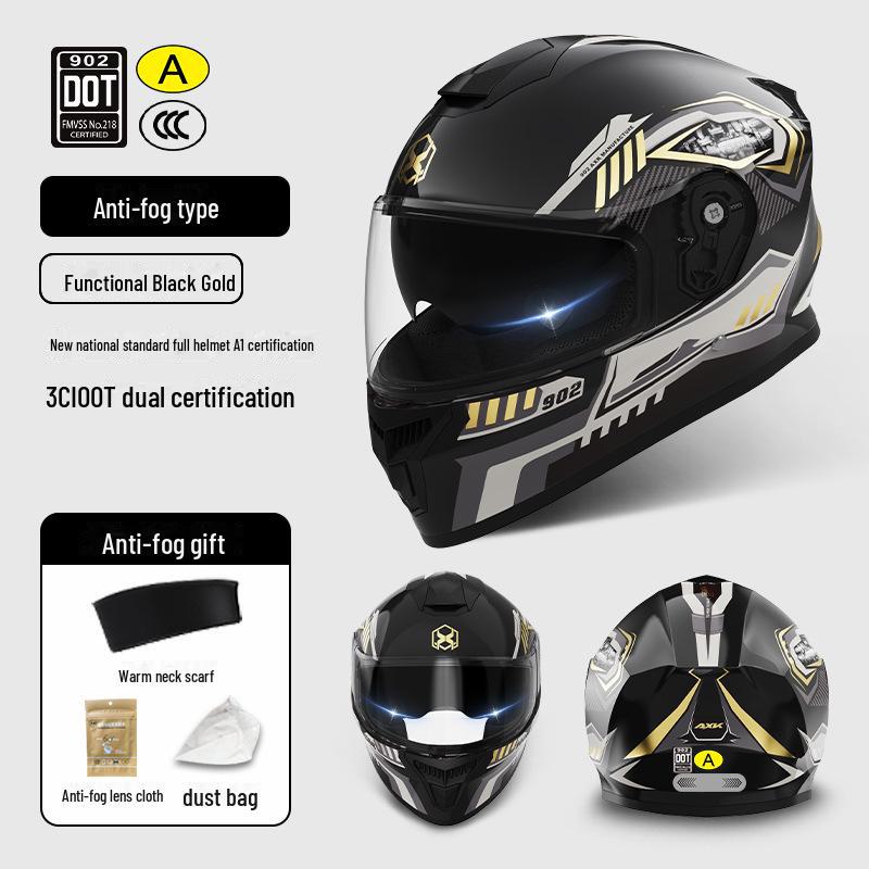 Сертифицированный 3C/DOT мотоциклетный шлем для мужчин и женщин, всесезонный, зимний, закрывающий все лицо