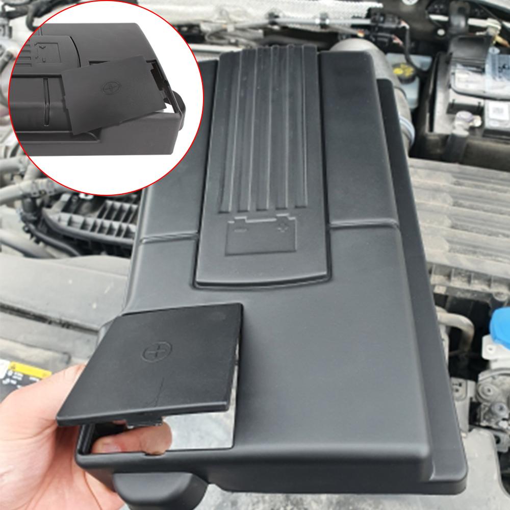 Dustproof Protective Cover For SKODA KODIAQ 2016-2018 For VOLKSWAGEN TIGUAN 2016-2018 Negative Electrode Engine Battery Dust Cover