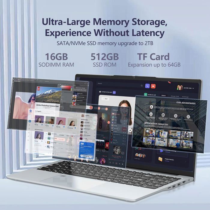 Игровой ноутбук | Core i9-11900H - ОЗУ 16 ГБ - 512 ГБ SSD - 15,6" FHD IPS - Win 11 Pro Ноутбук