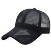Hat Cap Mesh Breathable Outdoor Sports Sun Protection Spring Summer Men Women CZA483 [White Fang] (Navy)