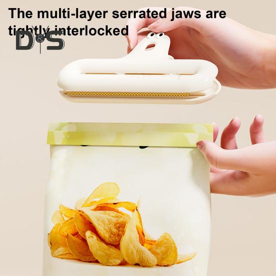 Зажимы для пакетов с чипсами 4,7 дюйма, бумажные зажимы для пакетов с закусками, прочные уплотнительные ручки, цветной запайщик пакетов для закусок, чипсов