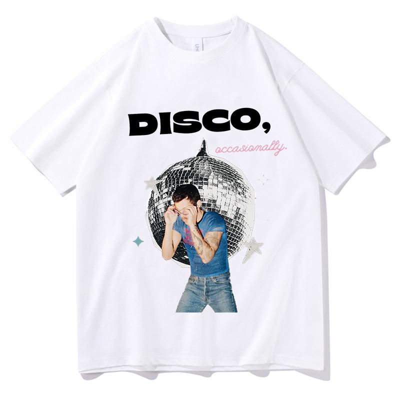 New Kiss All The Time Disco Occasionally T-Shirt Unisex Tshirt Designer Shirts Clothing for Unisex Summer Fashion Short Sleeve Clothes