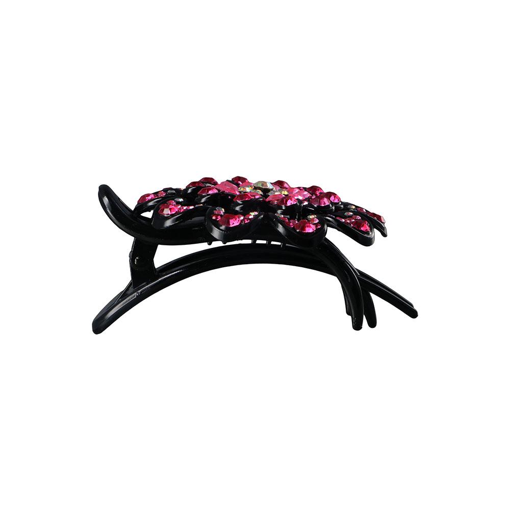 Hair Claw Rhinestone Duckbill Clip Korean Style Hairpin Flower Hair Clip Female Hair Accessories
