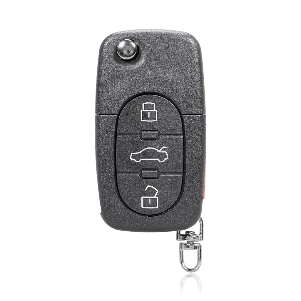 315Mhz 3+1Buttons Car Remote Key with ID48 Chip /4D0837231M Fit for A4 / S4 / A6 / A8 / TT 1997-2005