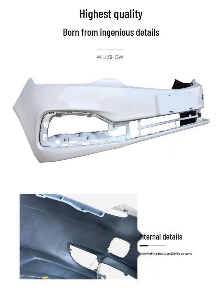 Compatible with the front bumper, front surround, and enhanced paint finish of the 2022-2023 Geely Emgrand UP model, fourth generation.