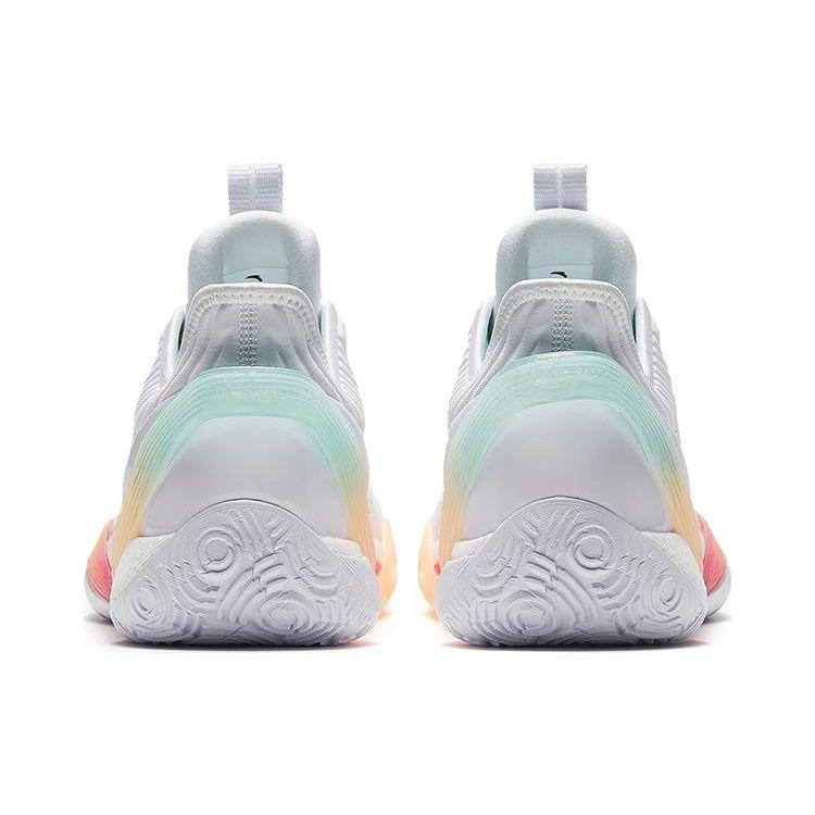 Anta Баскетбольные кроссовки Three Points Rain 1 мужские баскетбольные кроссовки белые оранжевые 912321102S-2