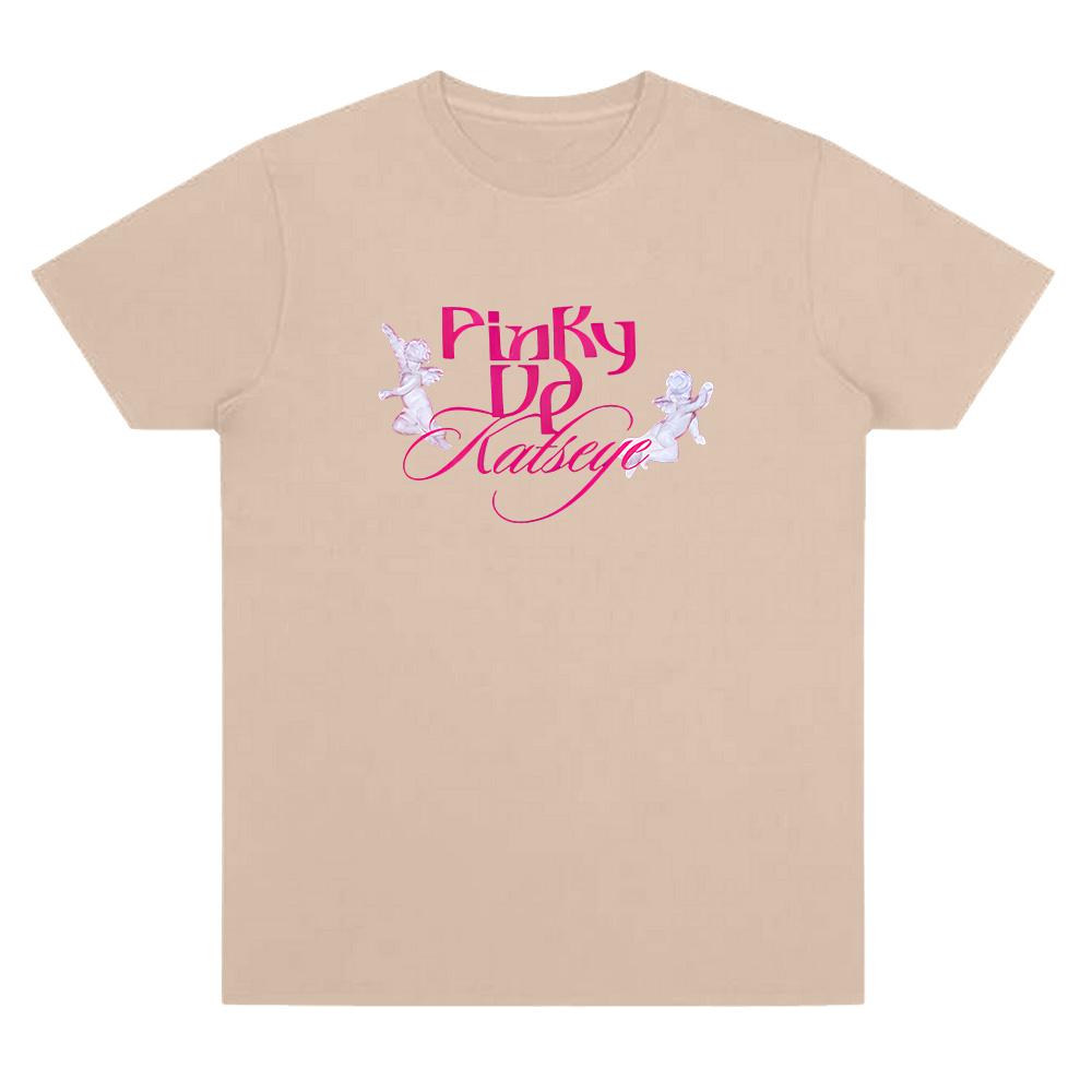 PINKY UP Katseye Kpop T-Shirts Men Women Cotton Funny Tee Shirt Round Neck Short Sleeve Anime T Shirts Gift for Fan Clothes Casual Top graphic t shirt